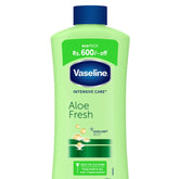 Vaseline Intensive Care Aloe Fresh Body Lotion 400Ml (Without Pump) - ShopXonline